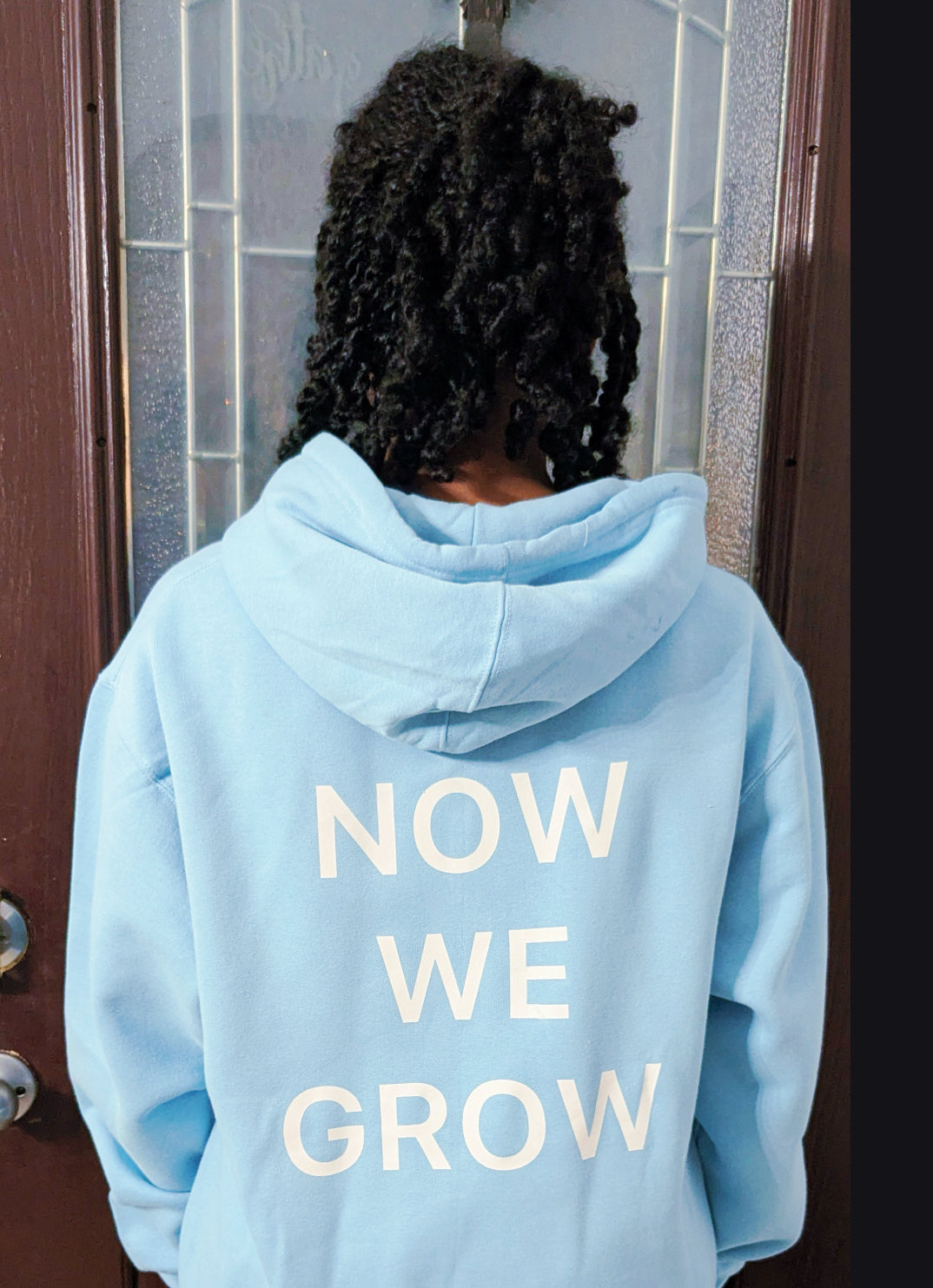 Faith in Action - Hoodie Light Blue